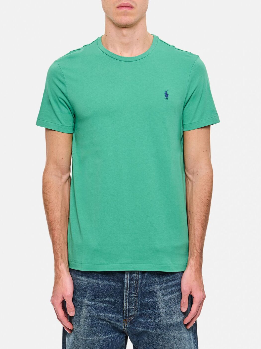 ݥ   POLO RALPH LAUREN T  T-shirts 710671438 Grass Green ...