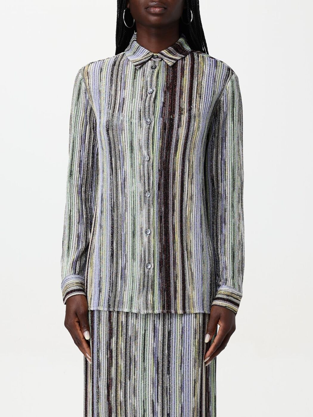 ݥ4!! ߥå MISSONI  ǥ ޥ顼 Shirts DS25SJ0CBR002H Mult...