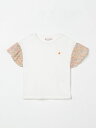 ボンポワン BONPOINT ロングスリーブTシャツ Tシャツ ガールズ Long sleeve t-shirts S05GTSK00010 Yellow Cream 関税 送料無料 ラッピング無料 2025SS gi