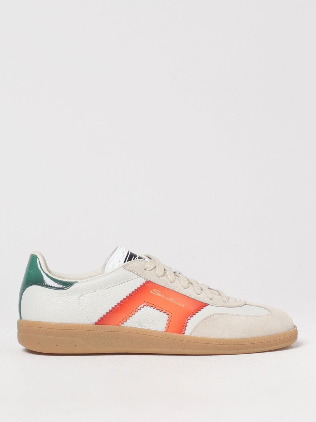 ȡ SANTONI ˡ ǥ ۥ磻 Sneakers WBPL61221FARCYOL White  ̵...