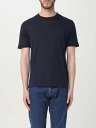 【土日限定1000円OFF】 ポール アンド シャーク PAUL & SHARK Tシャツ メンズ ブルー T-shirts 25411008 Blue 関税 送料無料 ラッピング無料 2025SS gi