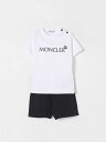 モンクレール MONCLER トラックスーツ セットアップ ベビーウェア ベビーユニセックス ホワイト Tracksuits 8M0001689AUM White 関税 送料無料 ラッピング無料 2025SS gi