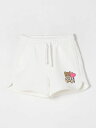 モスキーノ MOSCHINO ショートパンツ パンツ ショーツ ガールズ ホワイト Shorts HDQ01MLCA52 White 関税 送料無料 ラッピング無料 2025SS gi