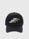 【三連休限定1000円OFF】 ヘルノ HERNO ハット 帽子 メンズ ブラック Hats BER00012U13218 Black 関税 送料無料 ラッピング無料 2023SS gi