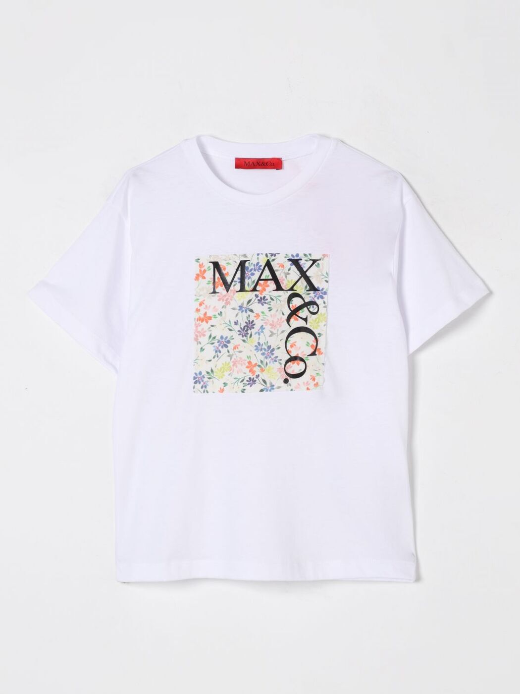 楽天BRANDSHOP・クラージュ楽天市場店マックス アンド コー MAX&CO. KID ロングスリーブTシャツ Tシャツ ガールズ ホワイト Long sleeve t-shirts MX0159MX057 White 関税 送料無料 ラッピング無料 2025SS gi