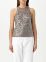 【1000円OFFクーポン配布中!!】 ブルネロクチネリ BRUNELLO CUCINELLI Tシャツ トップス レディース T-shirts and tops M0T18HH500 Leather 関税 送料無料 ラッピング無料 2025SS gi