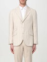 ブルネロ クチネリ BRUNELLO CUCINELLI ジャケット メンズ ベージュ Jackets MR4857BWD Cream 関税 送料無料 ラッピング無料 2025SS gi