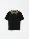 バーバリー BURBERRY Tシャツ トップス ベビーユニセックス ブラック T-shirt 8105576 Black 関税 送料無料 ラッピング無料 2025SS gi