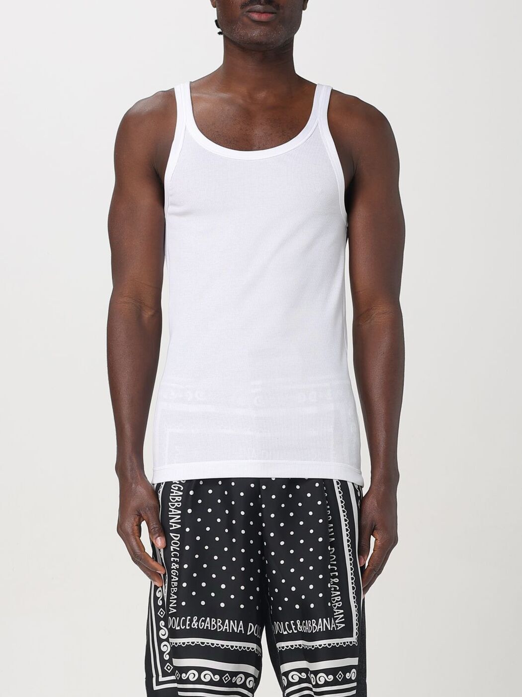 楽天BRANDSHOP・クラージュ楽天市場店【本日ポイント最大4倍!!】 ドルチェ&ガッバーナ DOLCE&GABBANA Tシャツ メンズ ホワイト T-shirts G8PA8TG7O6R White 関税 送料無料 ラッピング無料 2025SS gi