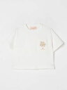 エリザベッタ フランキ ELISABETTA FRANCHI LA MIA BAMBINA ロングスリーブTシャツ Tシャツ ガールズ Long sleeve t-shirts EFTS232JE006 Yellow Cream 関税 送料無料 ラッピング無料 2025SS gi