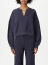 ツインセット TWINSET トレーナー レディース ブルー Sweatshirts 251TP2483 Blue 関税 送料無料 ラッピング無料 2025SS gi