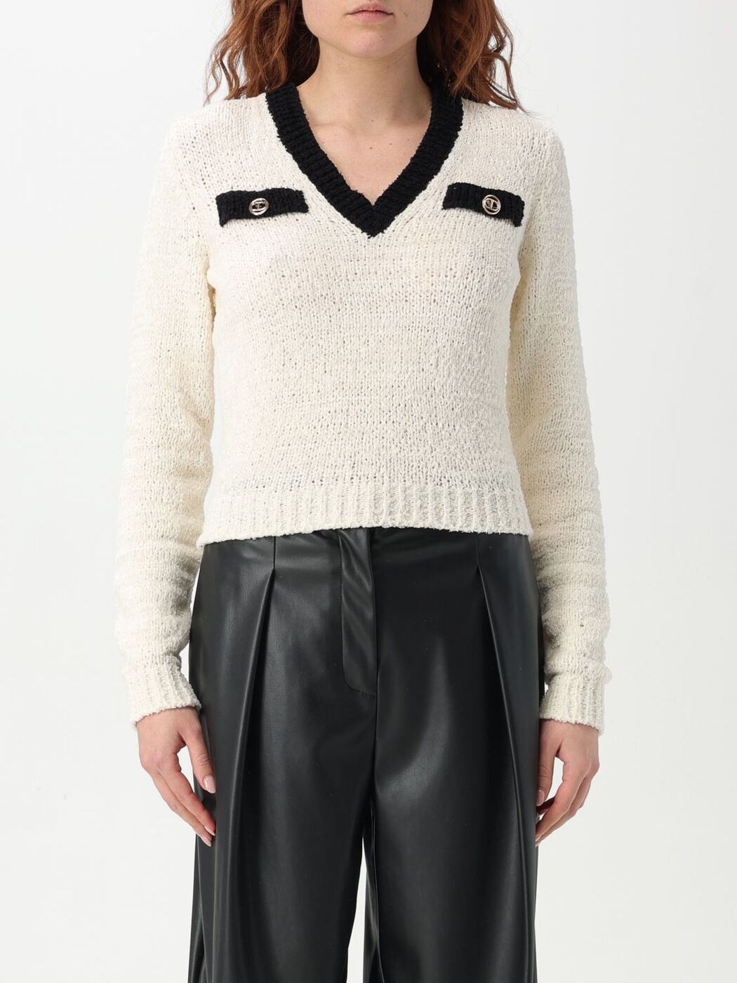 【1000円OFFクーポン配布中!!】 ツインセット TWINSET セーター ニットウェア レディ