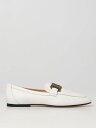 TOD'S トッズ ホワイト White ローファー レディース 秋冬2023 XXW79A0DD00MID 【関税・送料無料】【ラッピング無料】 gi