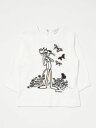 【三連休限定1000円OFF】 モナリザ MONNALISA ロングスリーブTシャツ Tシャツ ガールズ Long sleeve t-shirts 19B6232011 Yellow Cream 関税 送料無料 ラッピング無料 2024AW gi