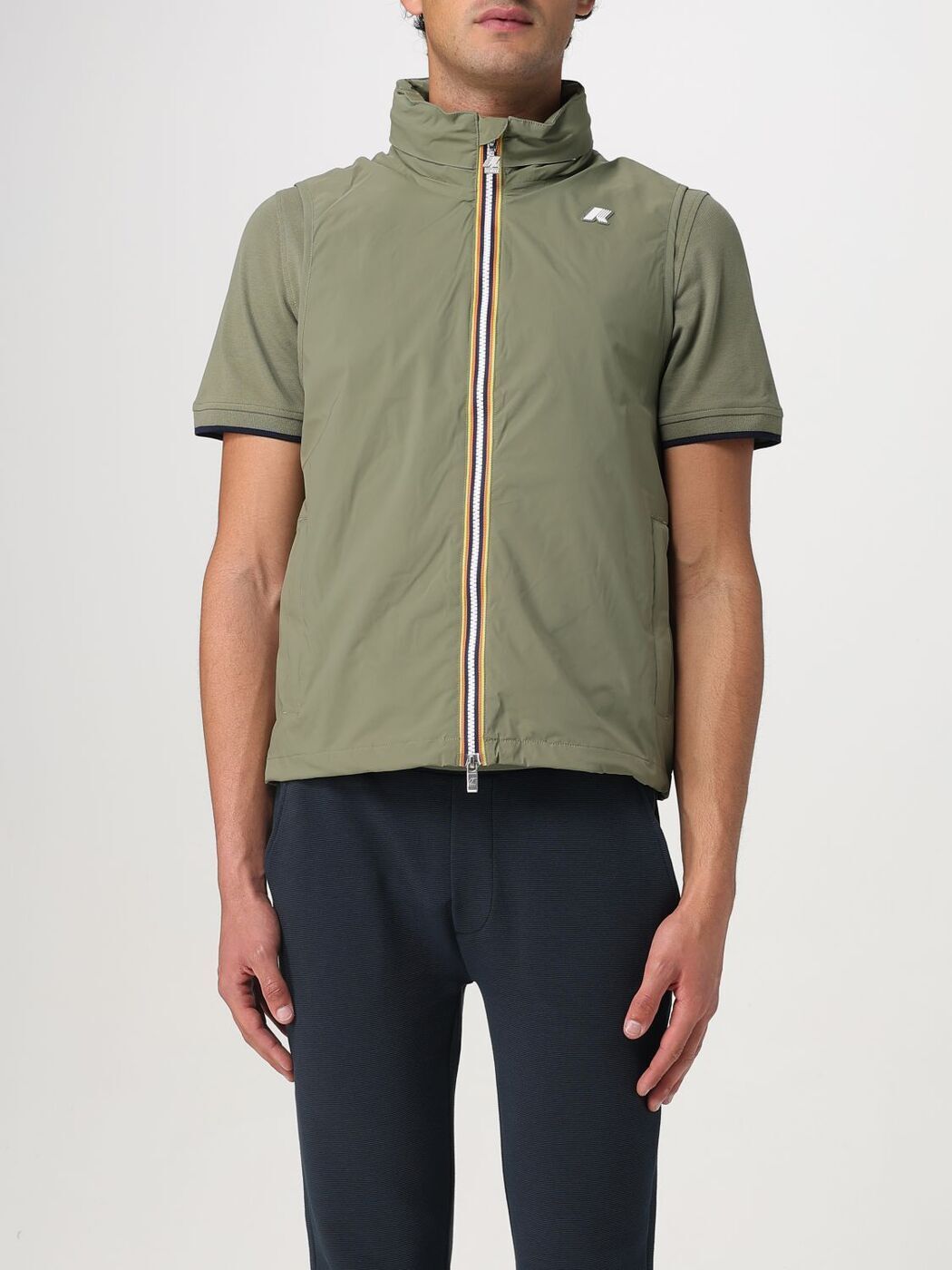 ݥȺ4!!  K-WAY  ٥  ꡼ Vests K3123TW Green  ̵...