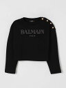 バルマン BALMAIN Tシャツ トップス ベビーユニセックス ブラック T-shirt BW4B00Z0081 Black 関税 送料無料 ラッピング無料 2025SS gi