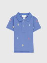 ポロ・ラルフローレン POLO RALPH LAUREN Tシャツ トップス ベビーユニセックス ブルー T-shirt 320882605006 Blue 関税 送料無料 ラッピング無料 2025SS gi