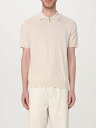 パオロペコラ PAOLO PECORA ポロシャツ メンズ Polo shirts A019F100 Yellow Cream 関税 送料無料 ラッピング無料 2025SS gi