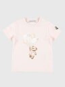 モンクレール MONCLER Tシャツ トップス ベビーユニセックス ピンク T-shirt 8C0000989AUM Pink 関税 送料無料 ラッピング無料 2025SS gi