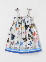 ドルチェ&ガッバーナ DOLCE&GABBANA ロングドレス ドレス ガールズ ブルー Long dresses L54DE0FI5KS Blue 関税 送料無料 ラッピング無料 2025SS gi