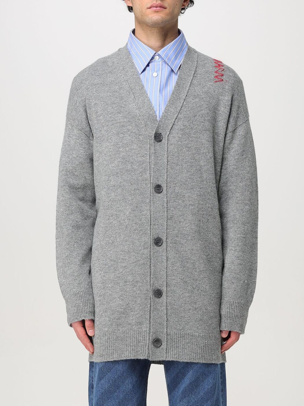 ޥ MARNI  ˥åȥ  졼 Knitwear CDMG0153A0UFWH24 Grey  ̵ ...