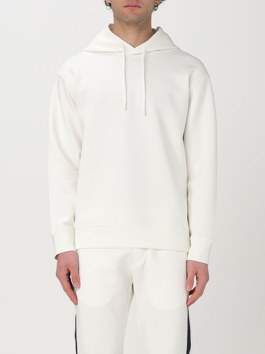 ݥꥪ ޡ EMPORIO ARMANI åȥ ȥ졼ʡ  ۥ磻 Sweatshirts 6D1M941...