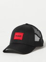 【三連休限定1000円OFF】 ヒューゴ HUGO ハット 帽子 メンズ ブラック Hats 50519398 Black 関税 送料無料 ラッピング無料 2025SS gi