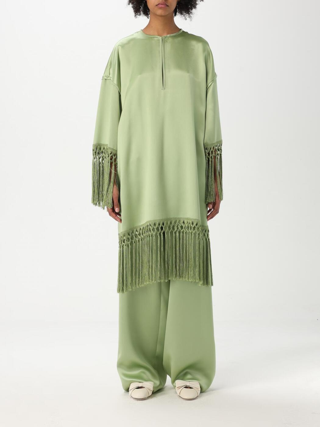 Х VALENTINO T ȥåץ ǥ ꡼ T-shirts and tops 6B3VAEP190E Gre...