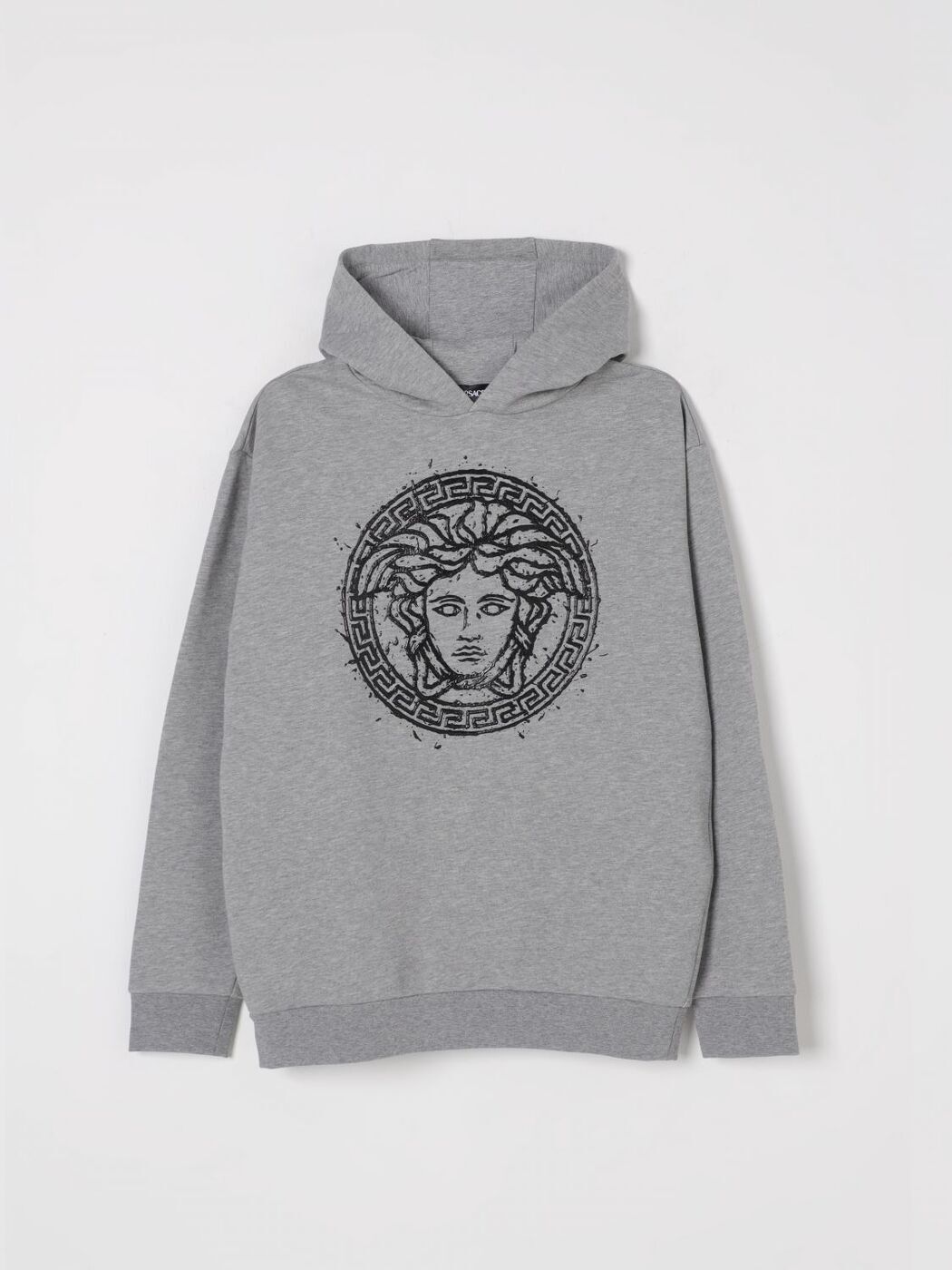 versace VERSACE T ȥåץ ٥ӡ˥å 졼 T-shirt 10183331A13053 Grey ...