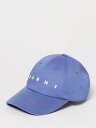 【三連休限定1000円OFF】 マルニ MARNI ハット 帽子 メンズ ブルー Hats CLZC0108S0UTC311 Blue 関税 送料無料 ラッピング無料 2025SS gi