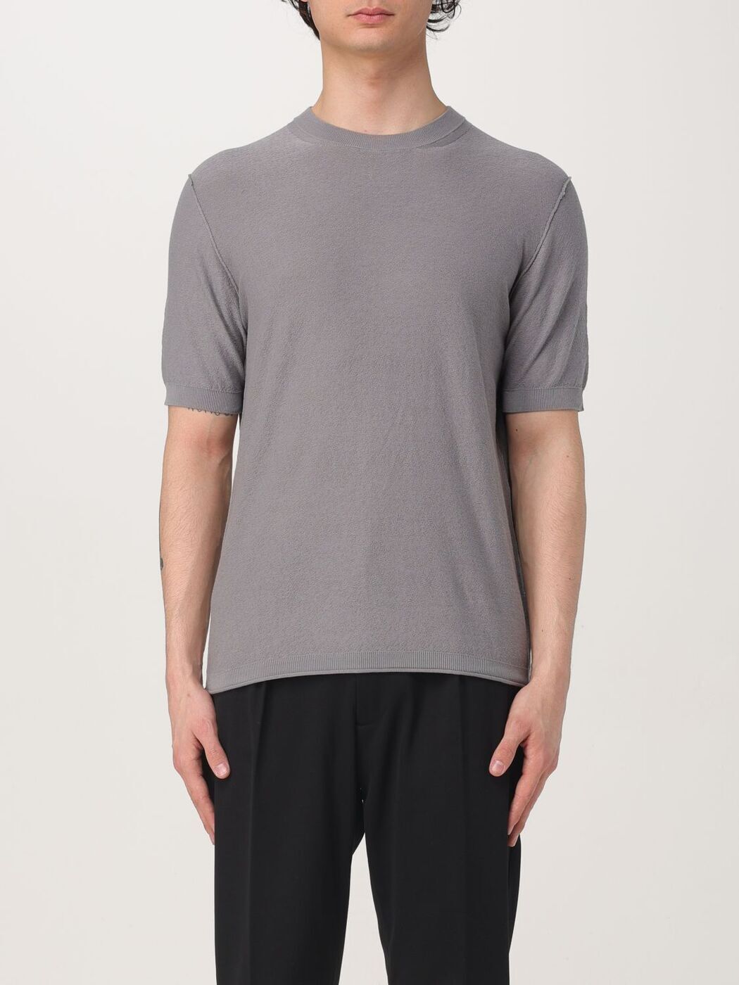 ѥڥ PAOLO PECORA T  졼 T-shirts A023F100 Grey  ̵ åԥ̵...