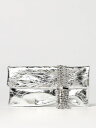 【三連休限定1000円OFF】 ジミーチュウ JIMMY CHOO クラッチバッグ レディース シルバー Clutch and wristlets bags ZANDRABYN Silver 関税 送料無料 ラッピング無料 2025SS gi