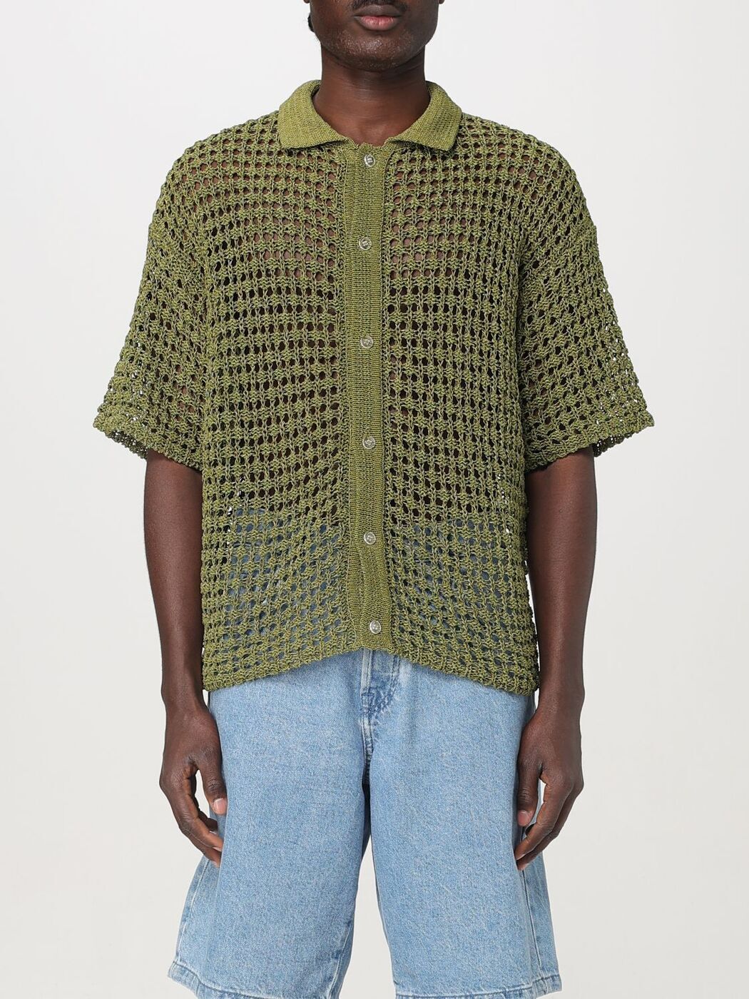 BONSAI   ꡼ Shirts SS25KN004 Green  ̵ åԥ̵ 2025SS gi