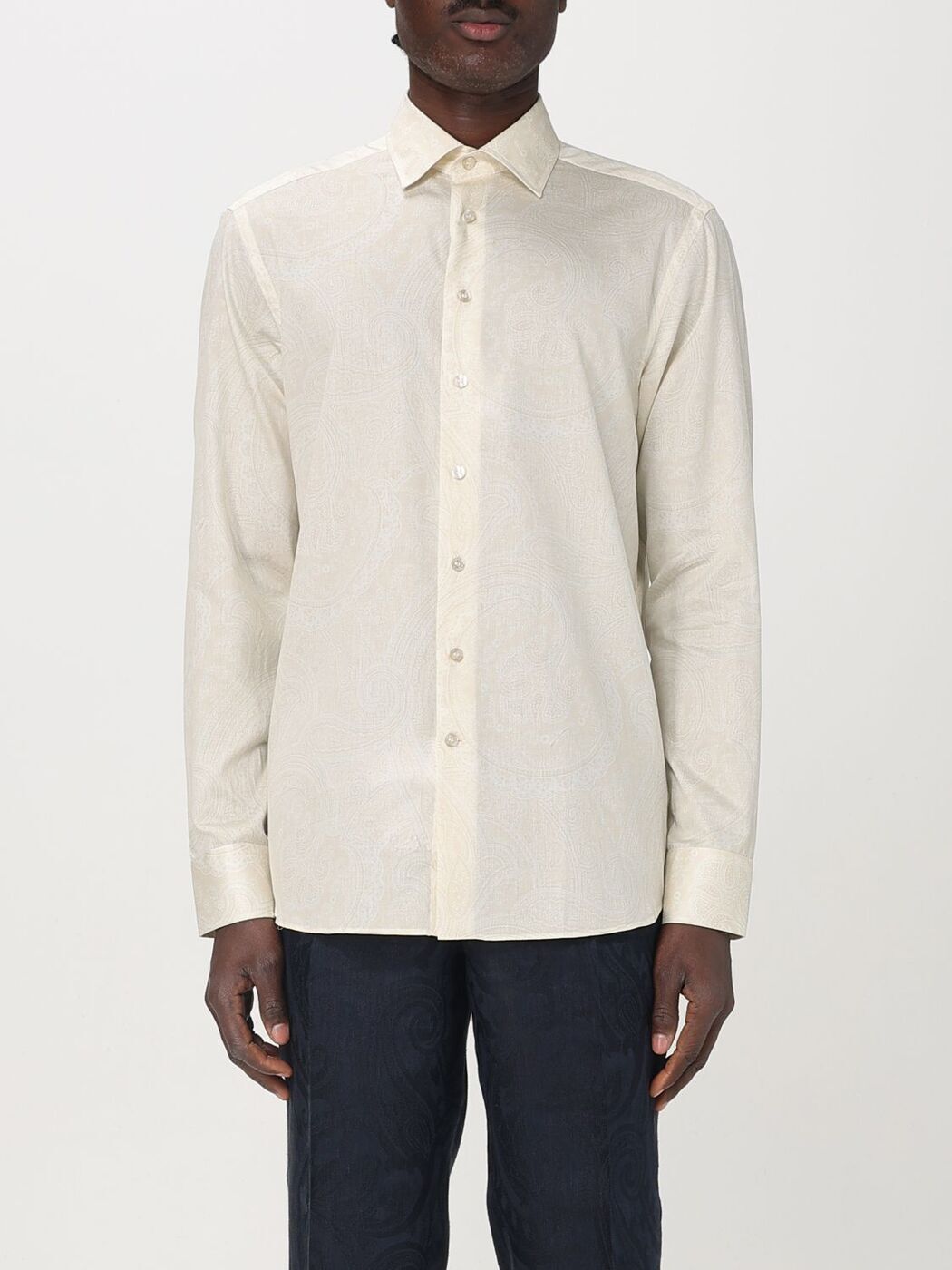 ȥ ETRO   ۥ磻 Shirts MRIB000199SA493 White  ̵ åԥ̵ 202...