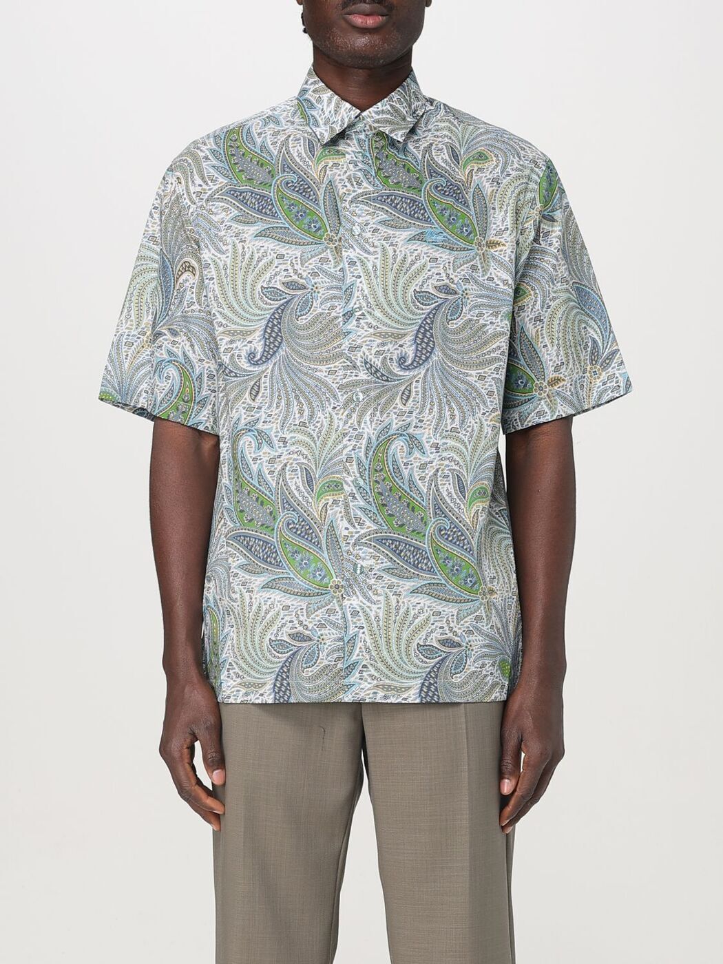 ȥ ETRO   ꡼ Shirts MRIC001199SA5F1 Green  ̵ åԥ̵ 202...
