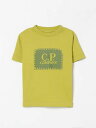 シーピーカンパニー C.P. COMPANY ロングスリーブTシャツ Tシャツ ボーイズ グリーン Long sleeve t-shirts C7M008LAA17 Green 関税 送料無料 ラッピング無料 2025SS gi