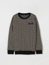 バルマン BALMAIN クルーネックジャンパー ニットウェア ボーイズ ベージュ Crew neck jumpers BW4Q40Z2411 Cream 関税 送料無料 ラッピング無料 2025SS gi