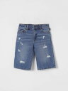 モスキーノ MOSCHINO ショートパンツ パンツ ショーツ ボーイズ ブルー Shorts HUQ026L0E35 Blue 関税 送料無料 ラッピング無料 2025SS gi