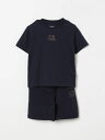 シーピーカンパニー C.P. COMPANY セットアップ ボーイズ ブルー Jumpsuits CUG005LAC02 Blue 関税 送料無料 ラッピング無料 2025SS gi