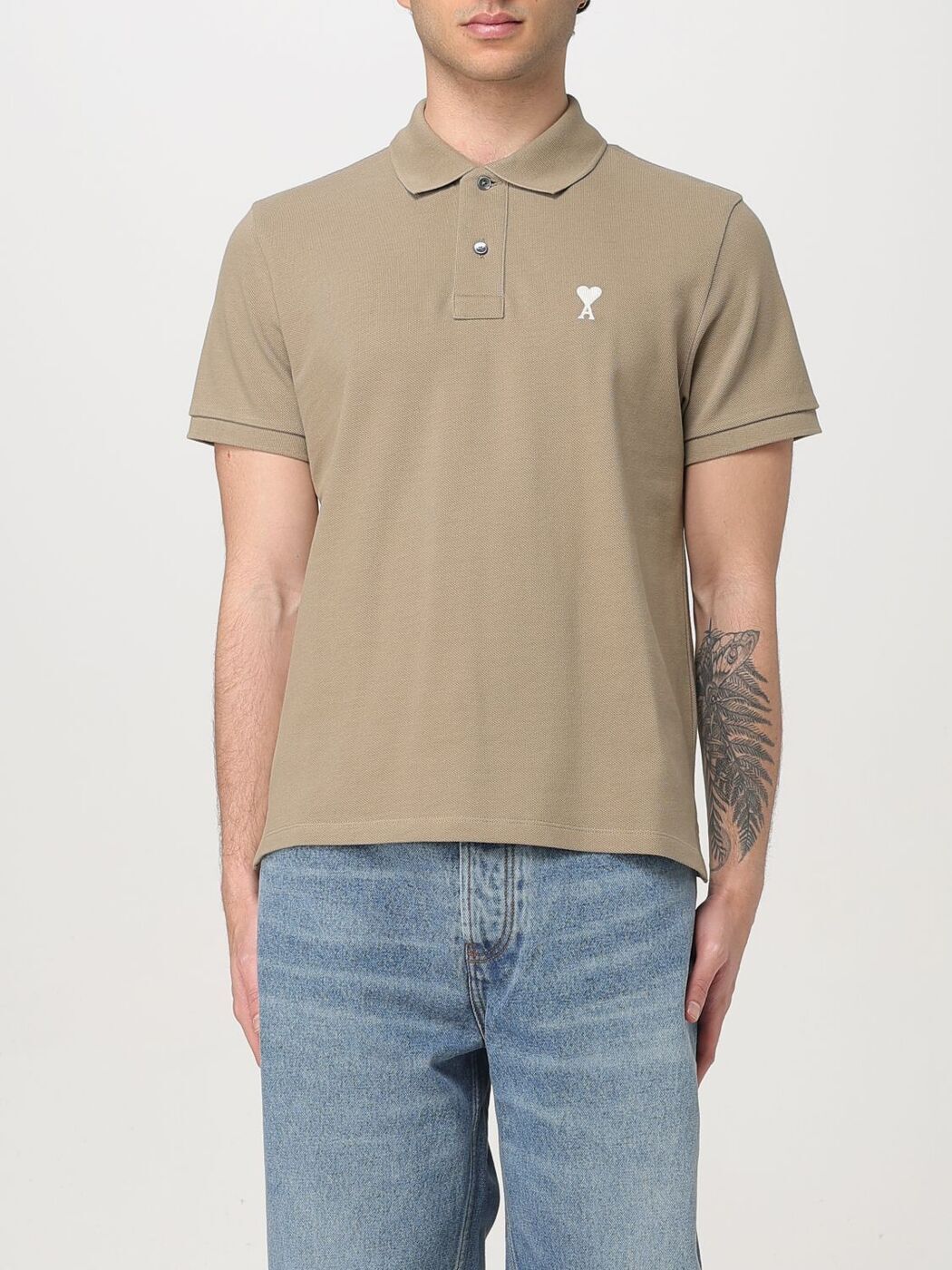 ݥȺ4!!  ѥꥹ AMI PARIS ݥ  ꡼ Polo shirts HPL060760 G...