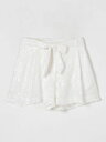 モナリザ MONNALISA ショートパンツ パンツ ショーツ ガールズ Shorts 71E4065970 Yellow Cream 関税 送料無料 ラッピング無料 2025SS gi