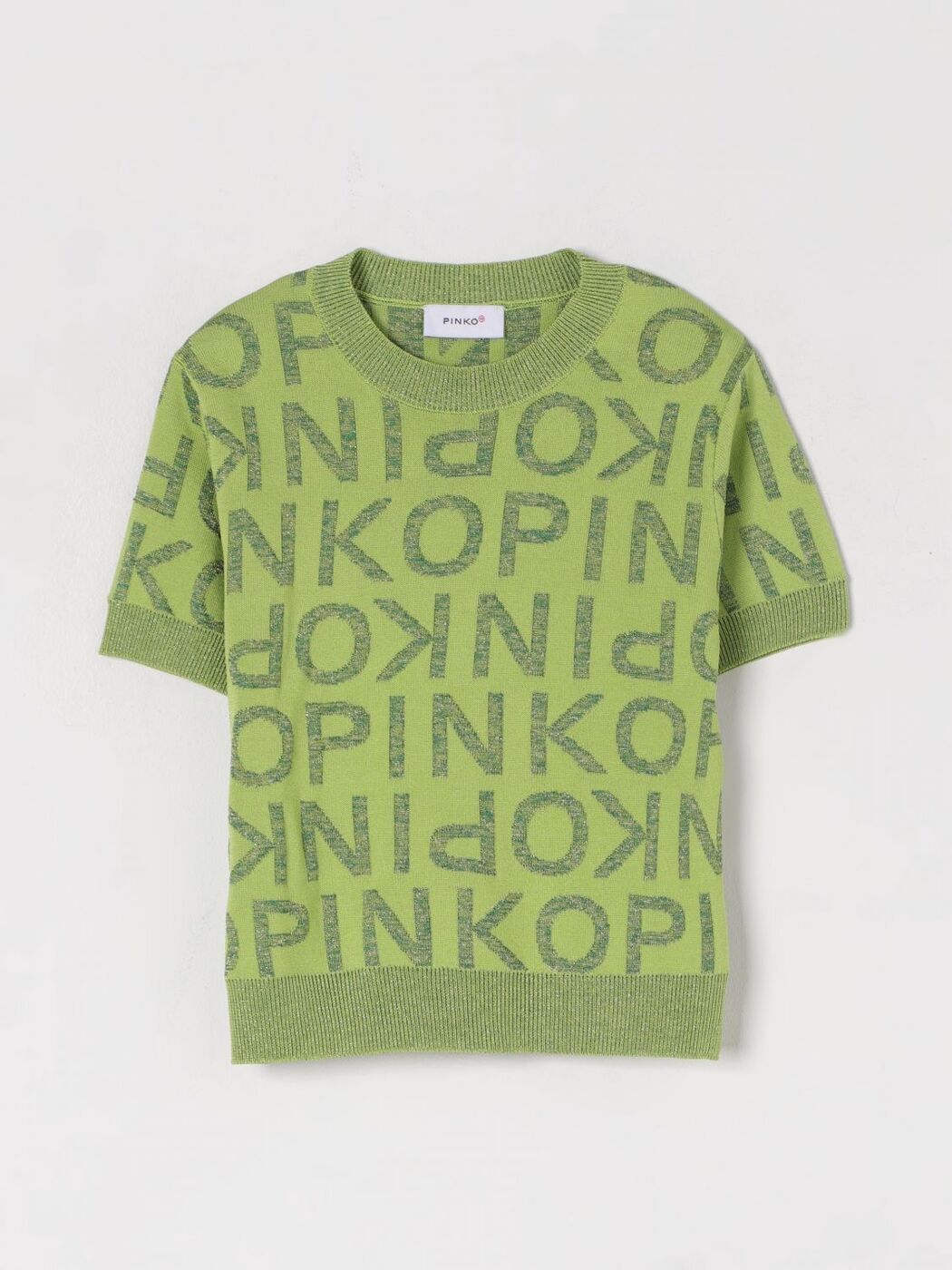 楽天BRANDSHOP・クラージュ楽天市場店ピンコキッズ PINKO KIDS クルーネックジャンパー ニットウェア ガールズ グリーン Crew neck jumpers KFMA006CTV073 Green 関税 送料無料 ラッピング無料 2025SS gi