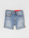 ディーゼル DIESEL パンツ ショートパンツ ベビーユニセックス ブルー Shorts K00361KXBNY Denim 関税 送料無料 ラッピング無料 2025SS gi