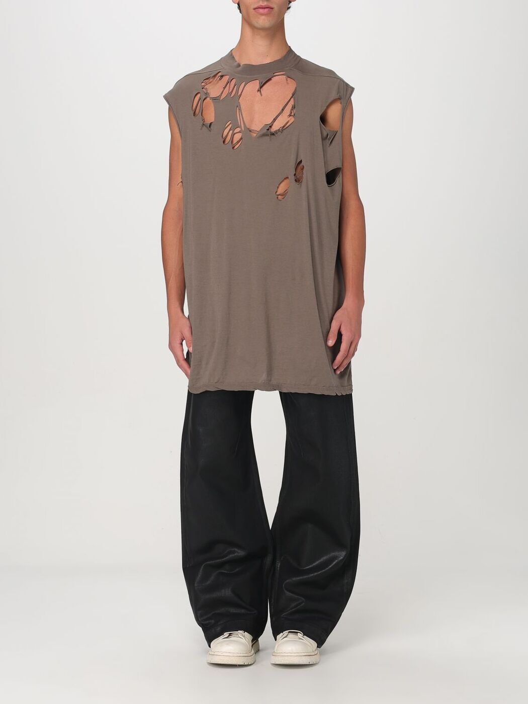 å󥹡ɥ RICK OWENS DRKSHDW T  졼 T-shirts DU01E3158BH...