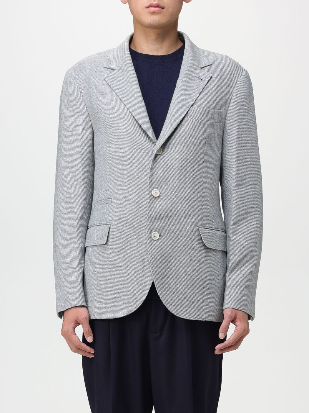 BRUNELLO CUCINELLI ブルネロ クチネリ ホワイト White ジャケット メンズ 秋冬2023 MY4087BTD 【関税・送料無料】【ラッピング無料】 gi