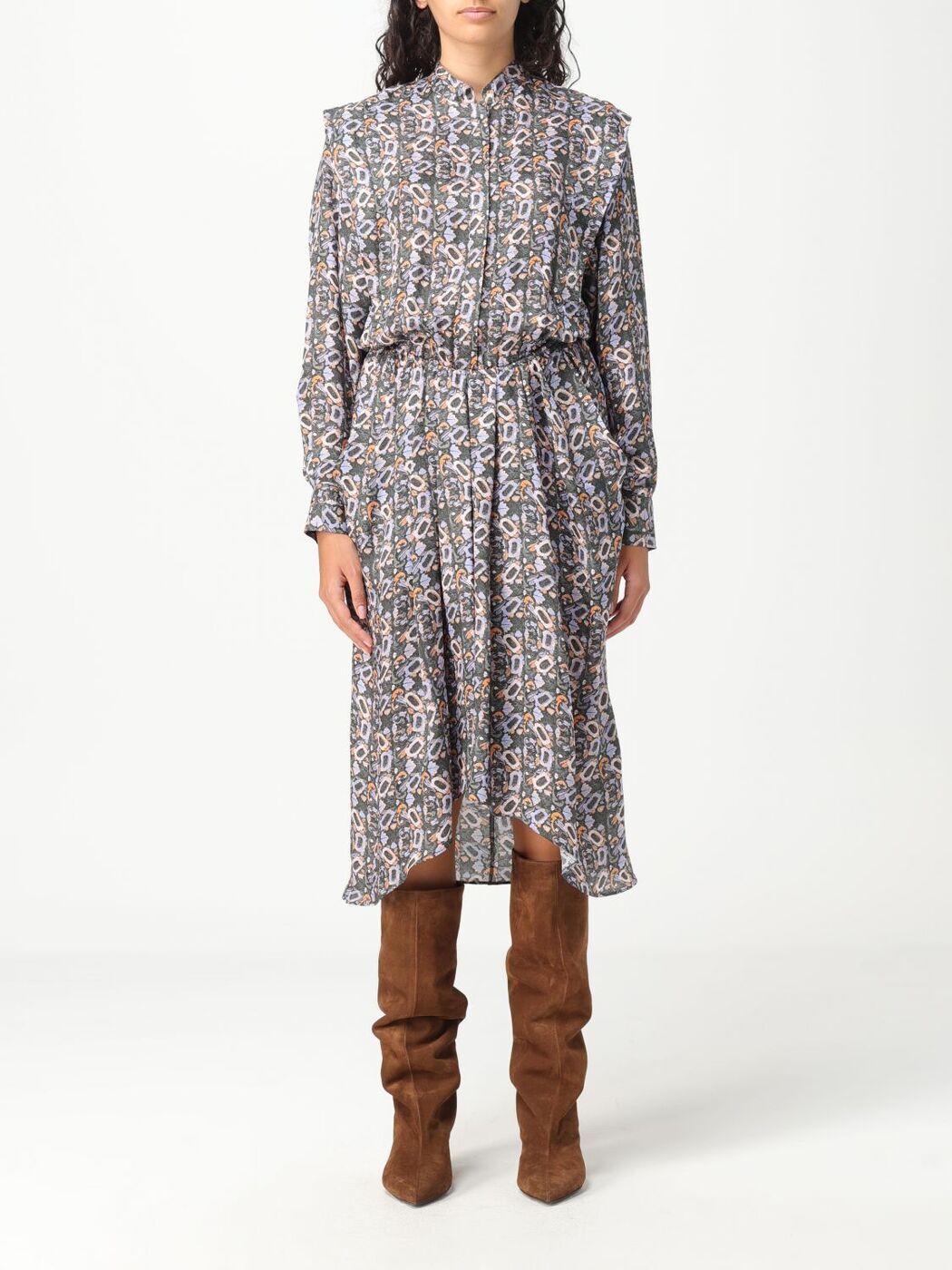 ISABEL MARANT ワンピース グレーx黒x白系(総柄) 2305224O0022 楽天市場】イザベルマラン ワンピースの通販