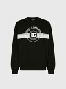 【土日限定1000円OFF!!】 ドルチェ&ガッバーナ DOLCE&GABBANA スウェットシャツ トレーナー メンズ ブラック Sweatshirts G9AHSTG7J6C Black 関税 送料無料 ラッピング無料 2025SS gi(4)