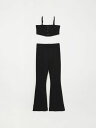 【本日ポイント4倍!!】 リュー ジョ― LIU JO パジャマ セットアップ ガールズ ブラック Nightwear GA5058JS182 Black 関税 送料無料 ラッピング無料 2025SS gi