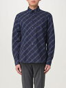 【本日ポイント4倍!!】 バーバリー BURBERRY シャツ メンズ ブルー Shirts 8104073 Blue 関税 送料無料 ラッピング無料 2025SS gi