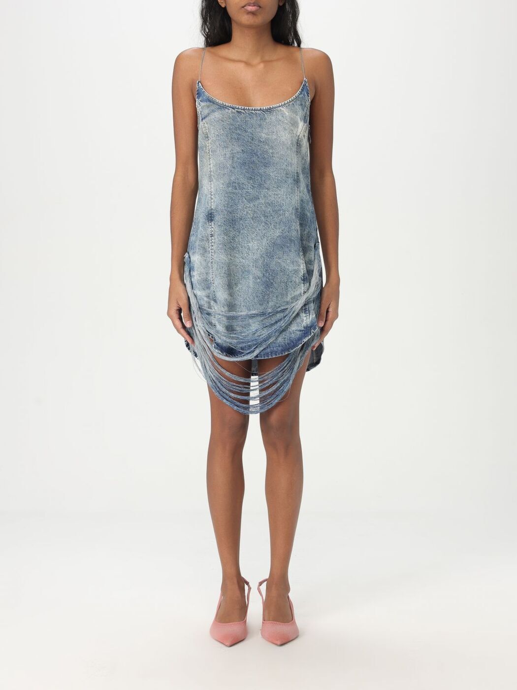 ディーゼル DIESEL ワンピース ドレス レディース ブルー Dresses A189640CMBP Denim 関税 送料無料 ラッピング無料 2025SS giのサムネイル